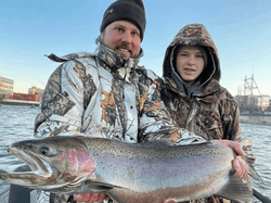 Hooked on trout fishing